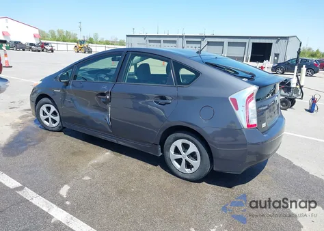 2012 Toyota Prius Two from USA, damaged, VIN JTDKN3DU6C5494140